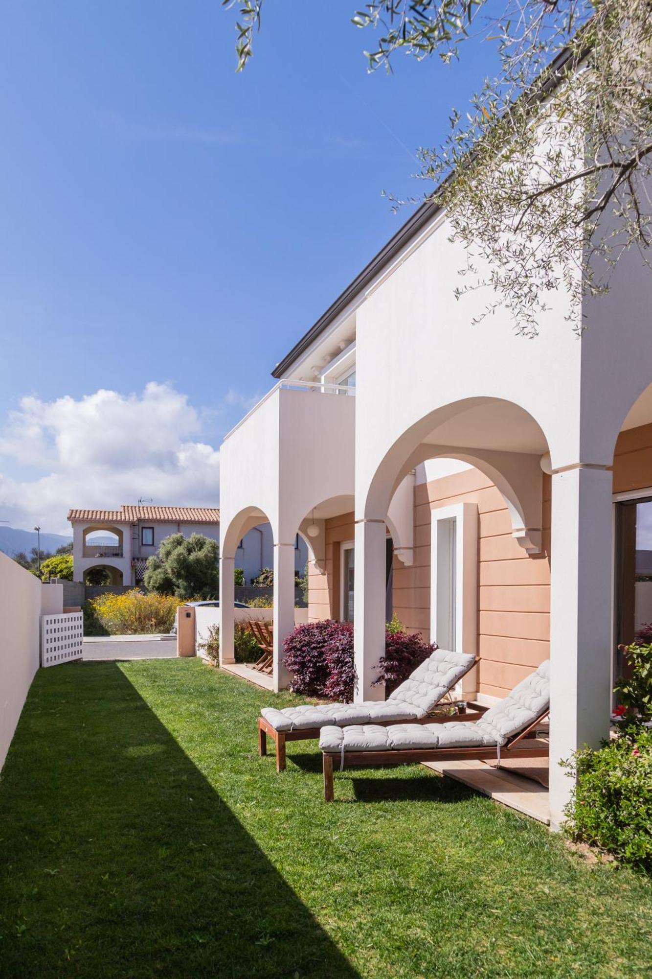 Residenza Del Barone Luxury House - Pula, Sardegnaアパートメント エクステリア 写真